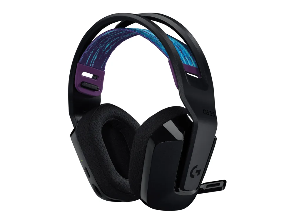 Logitech G535 Lightspeed — אוזניות גיימינג אלחוטיות קלות משקל – מבט נוסף