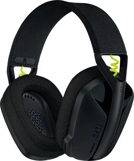Logitech G435 LIGHTSPEED Wireless Gaming Headset, Black