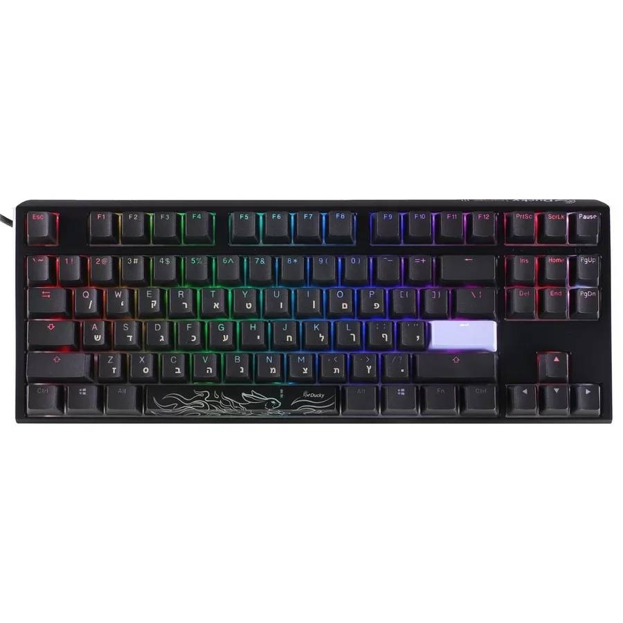 מקלדת מכאנית Ducky One 3 RGB TKL Cherry Brown Switch