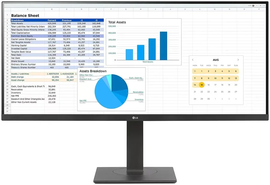 מסך מחשב LG UltraWide 34BR65F-B
