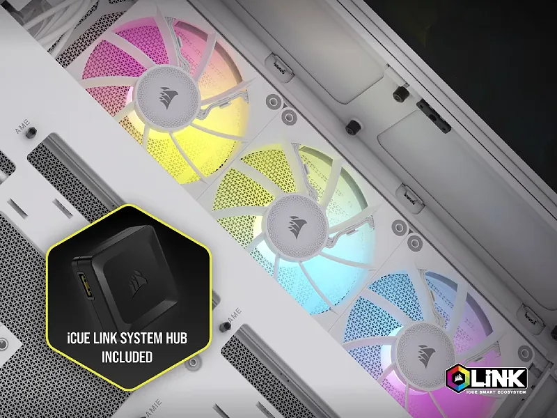 Corsair iCUE LINK 6500X RGB White Case