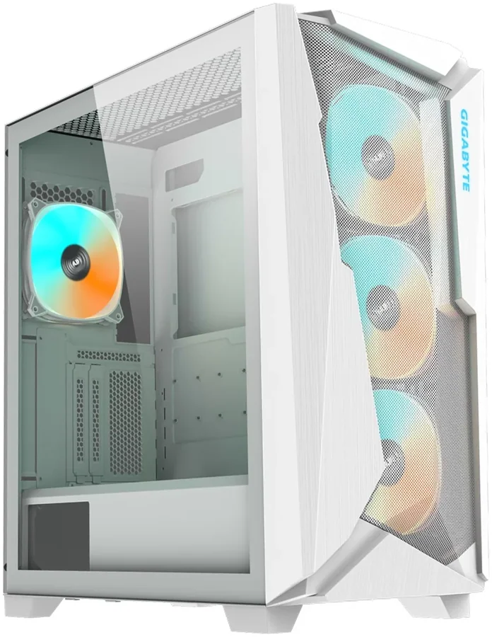 מארז Gigabyte C301 GLASS V2 לבן