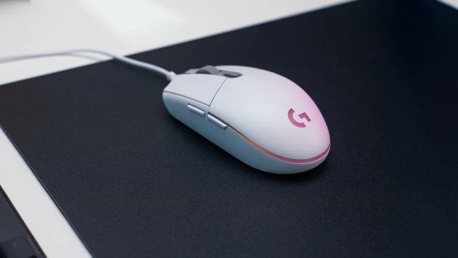 Gaming Mouse Logitech G102 LIGHTSYNC White