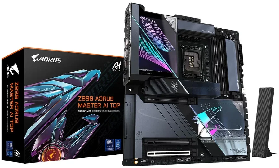 לוח אם Gigabyte Z890 AORUS MASTER AI TOP