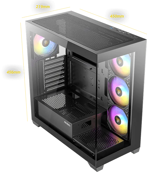 Pre-Installed ARGB Fans