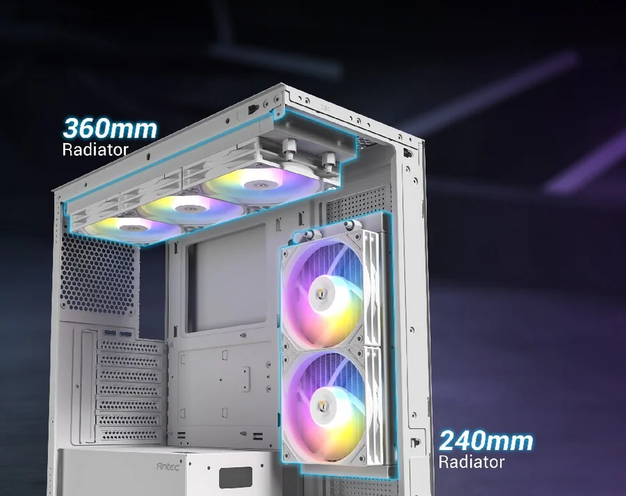 Case Antec CX300 ARGB White