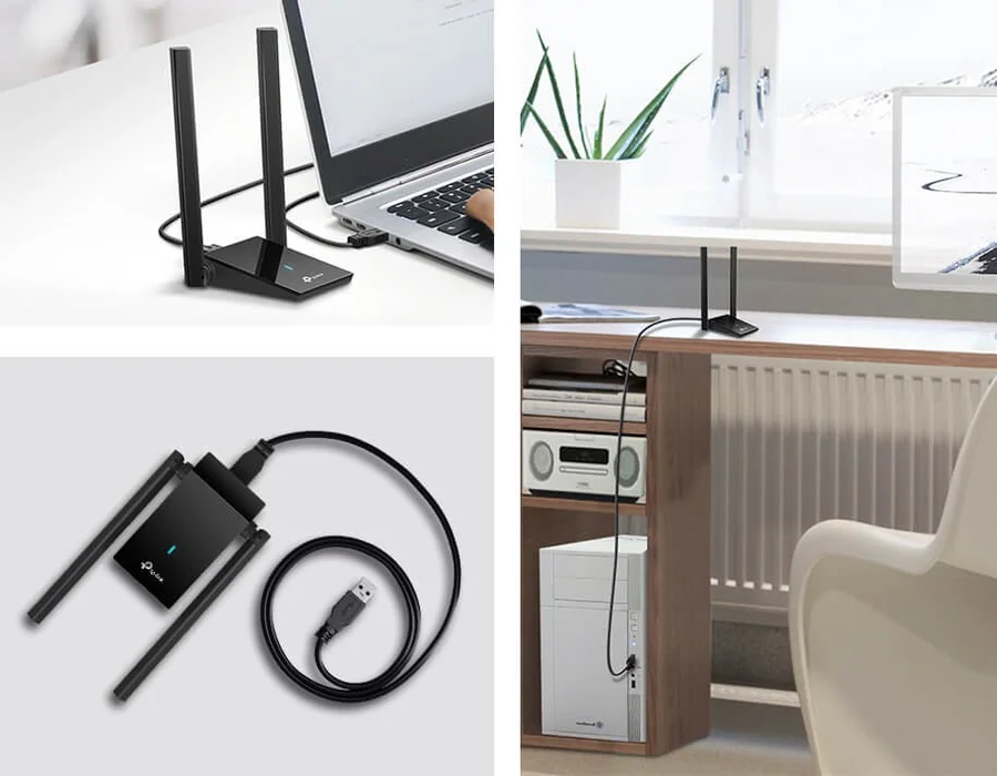 כרטיס רשת אלחוטי USB TP-Link Archer TX20U Plus AX1800