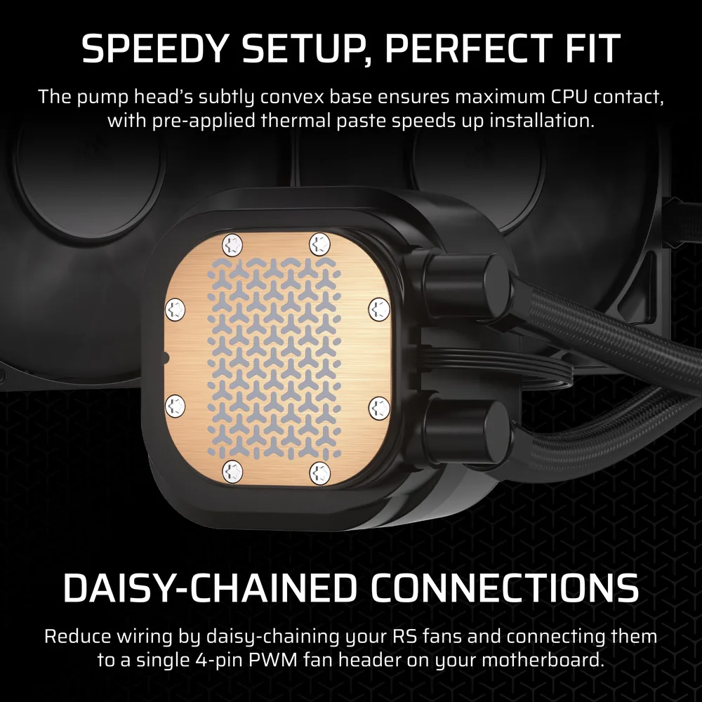 Corsair NAUTILUS 240 RS Black Liquid Cooler – Additional Details