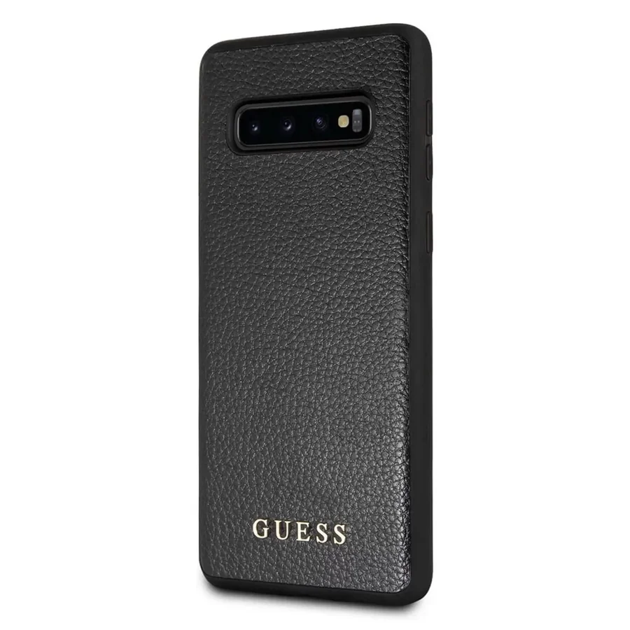 כיסוי קשיח CG Mobile GUESS Iridescent Galaxy S10+ שחור