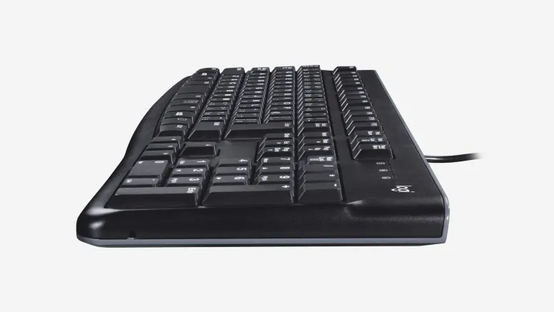 Keyboard with clear keys