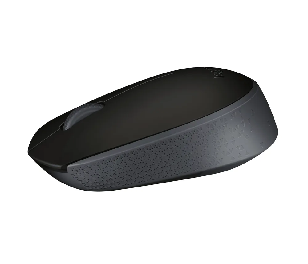Беспроводная мышь Logitech M171 чёрно-серая – дополнительный ракурс
