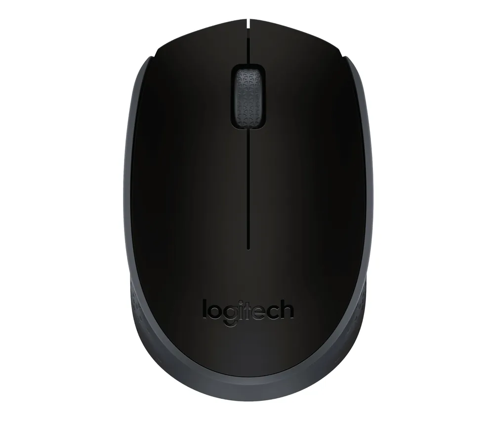 Беспроводная мышь Logitech M171 чёрно-серая