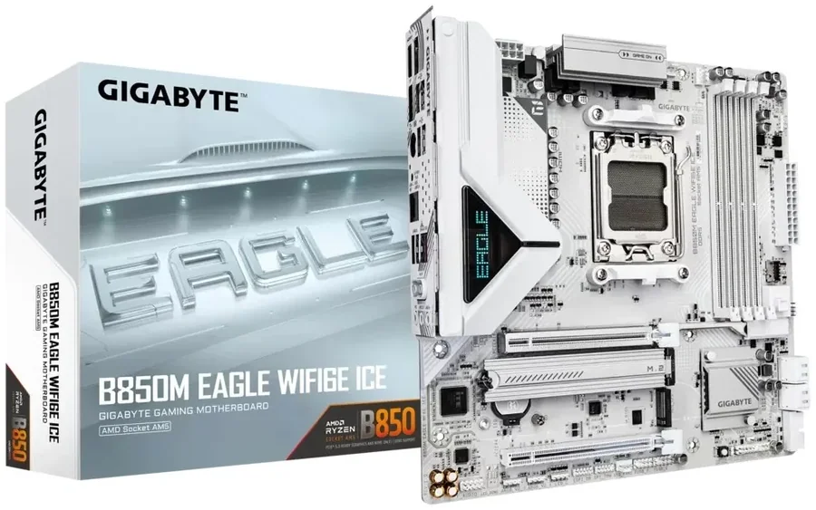 Материнская плата Gigabyte B850M EAGLE WiFi6E ICE