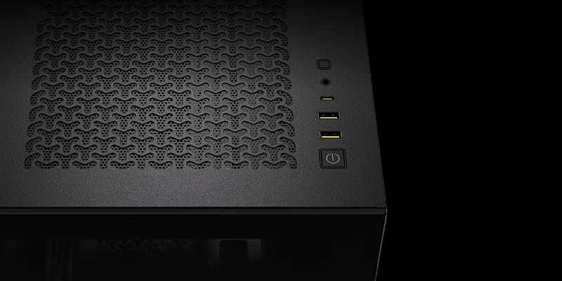 מארז Corsair 3500X שחור – מבט נוסף