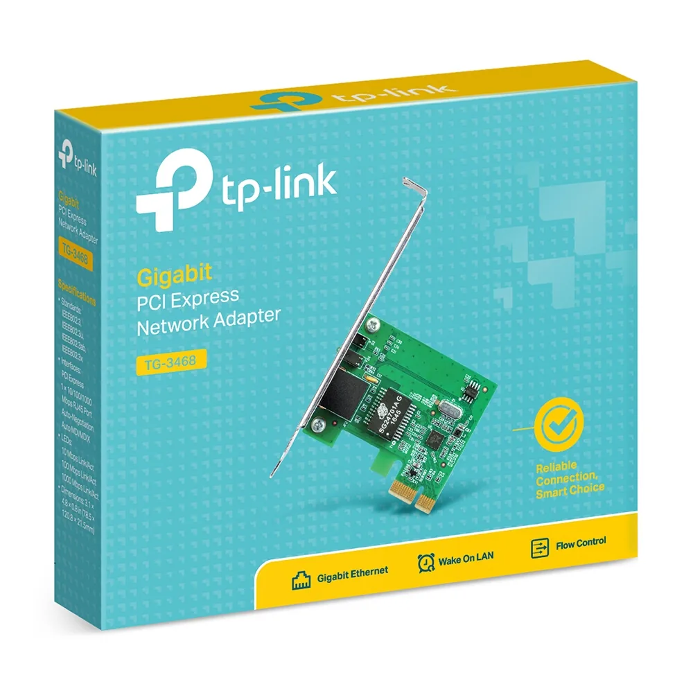 TP-Link TG-3468 PCI-E Network Card – Additional View