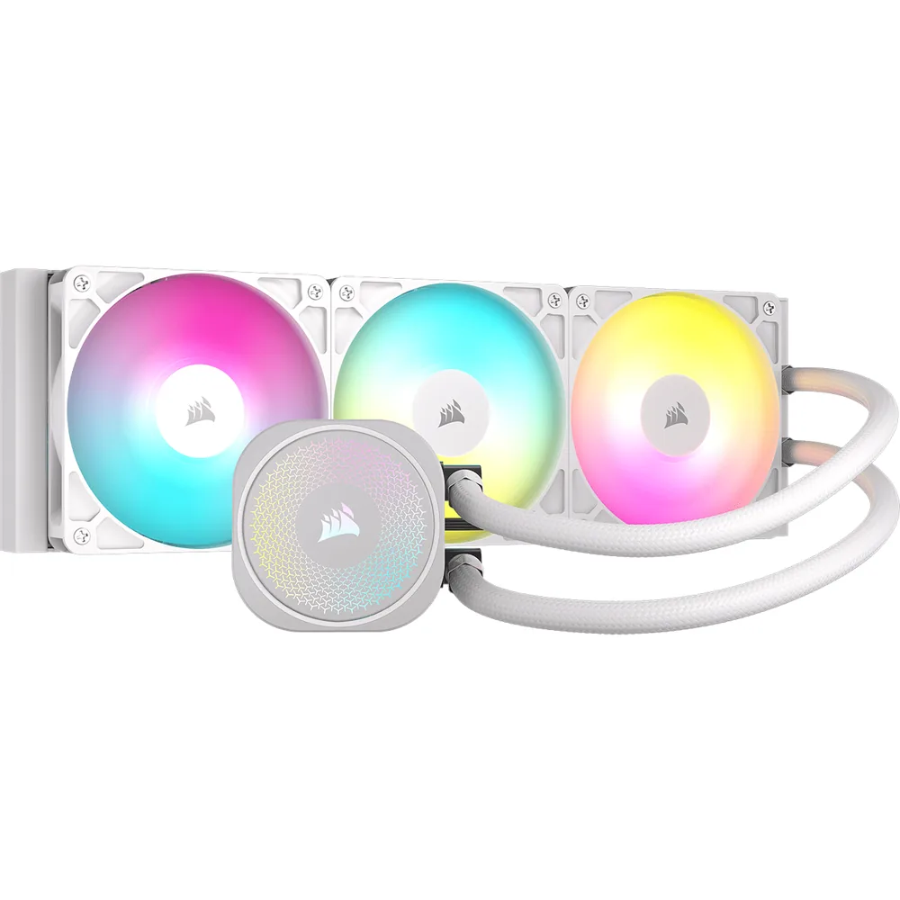 קירור נוזלי Corsair NAUTILUS 360 RS ARGB לבן