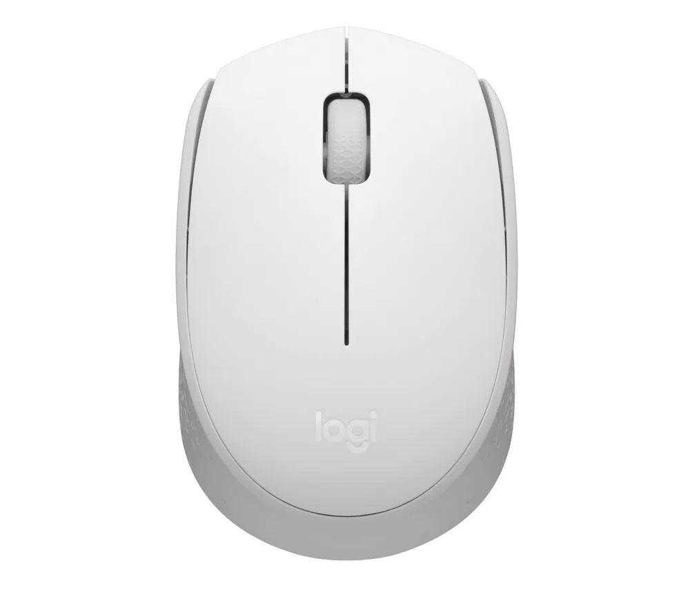 Logitech M171 Wireless Mouse, Ceramic White