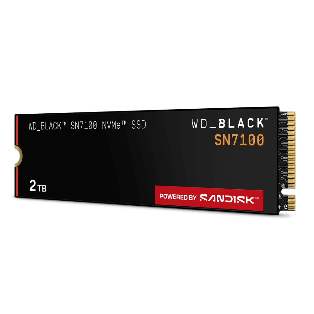 WD Black SN7100 2TB — כונן SSD לגיימרים וליוצרי תוכן
