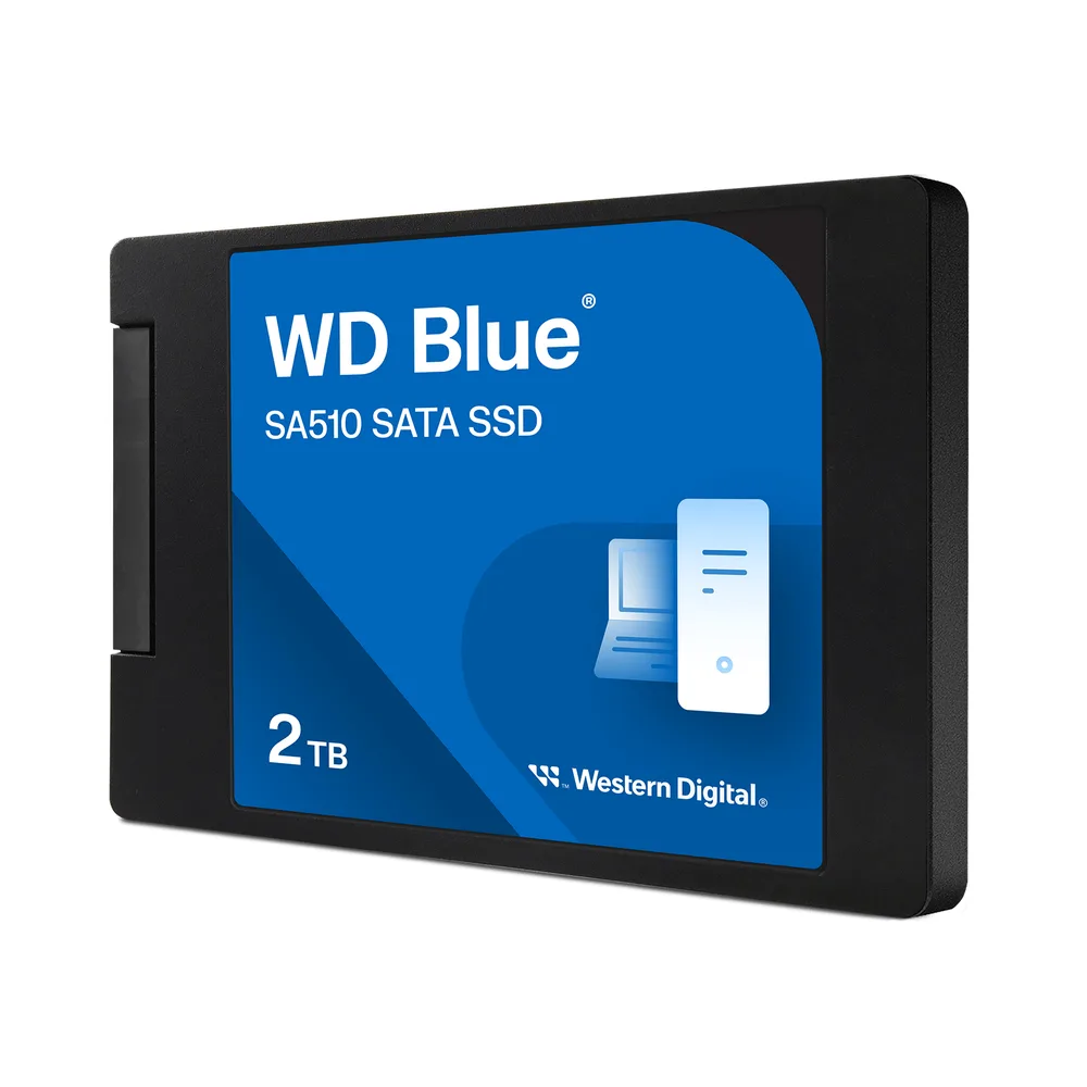 WD Blue SA510 2TB — внутренний SSD SATA для повседневного апгрейда – дополнительный вид