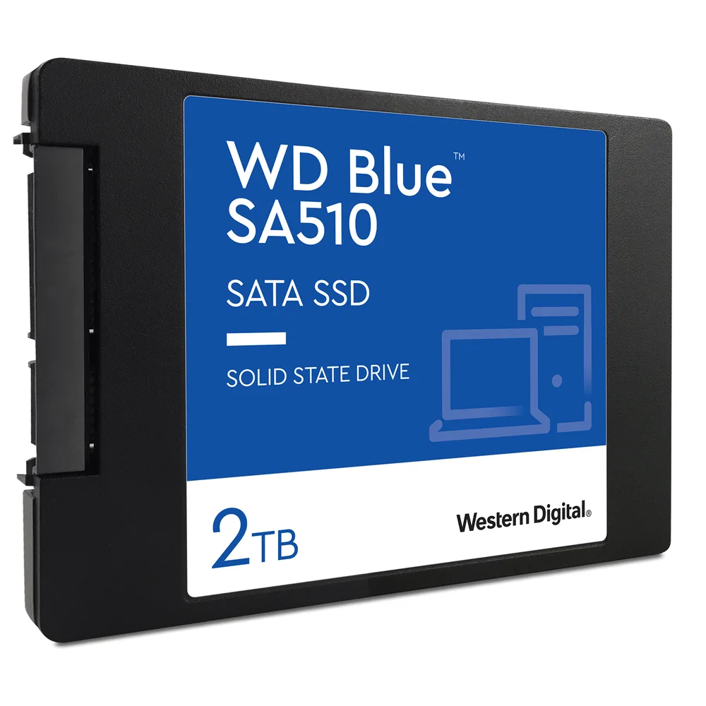 WD Blue SA510 2TB — внутренний SSD SATA для повседневного апгрейда – дополнительные сведения