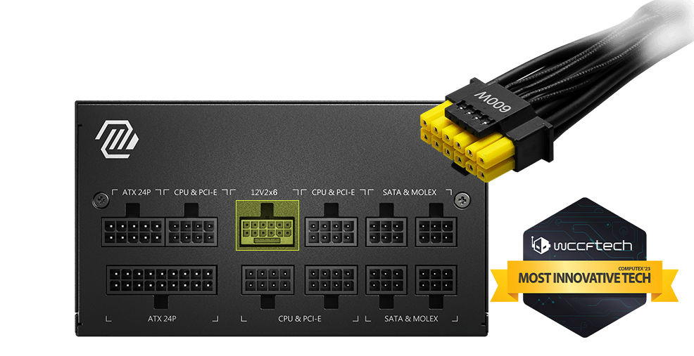 MSI MAG A850GL PCIE5 ATX 3.1 PCIe 5.1 Ready