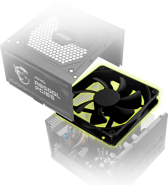MSI MAG A850GL PCIE5 защита