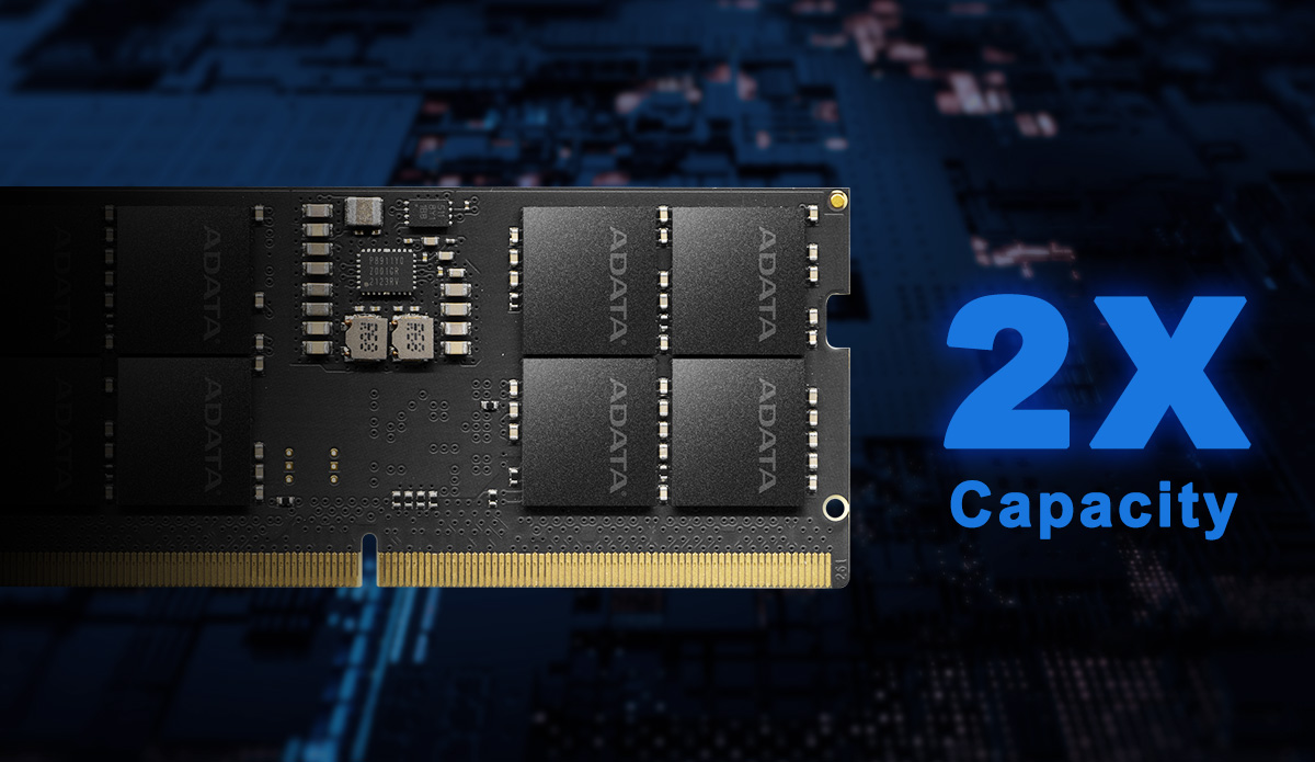 DDR5 higher capacity memory architecture