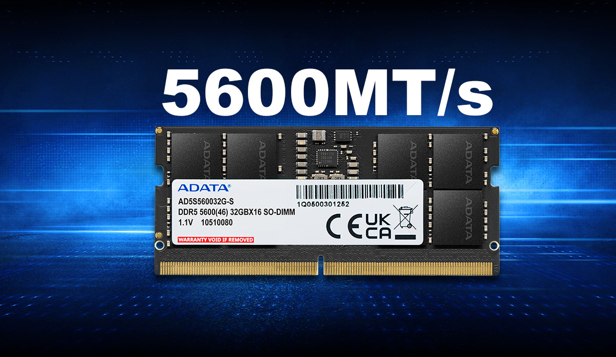 DDR5-5600 SO-DIMM high speed memory