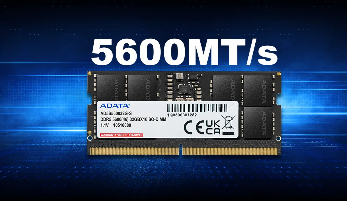 DDR5-5600 SO-DIMM high speed memory