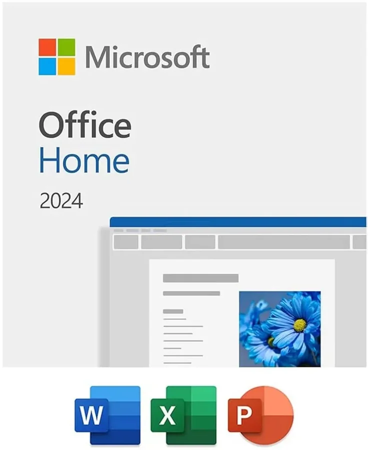 רישיון דיגיטלי מקורי באריזה Microsoft Office Home 2024 עברית - Medialess