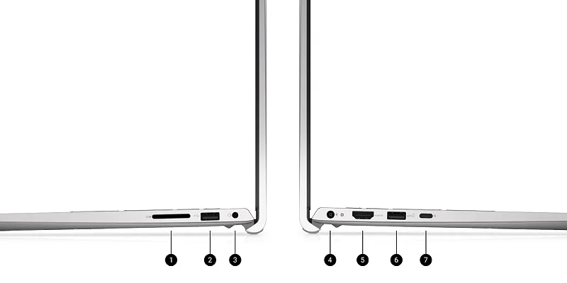 מבחר חיבורים וחריצים Dell 15