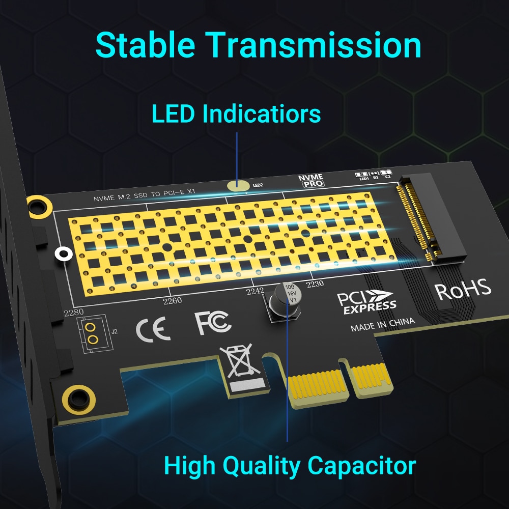 Supports 2280 2260 2242 2230