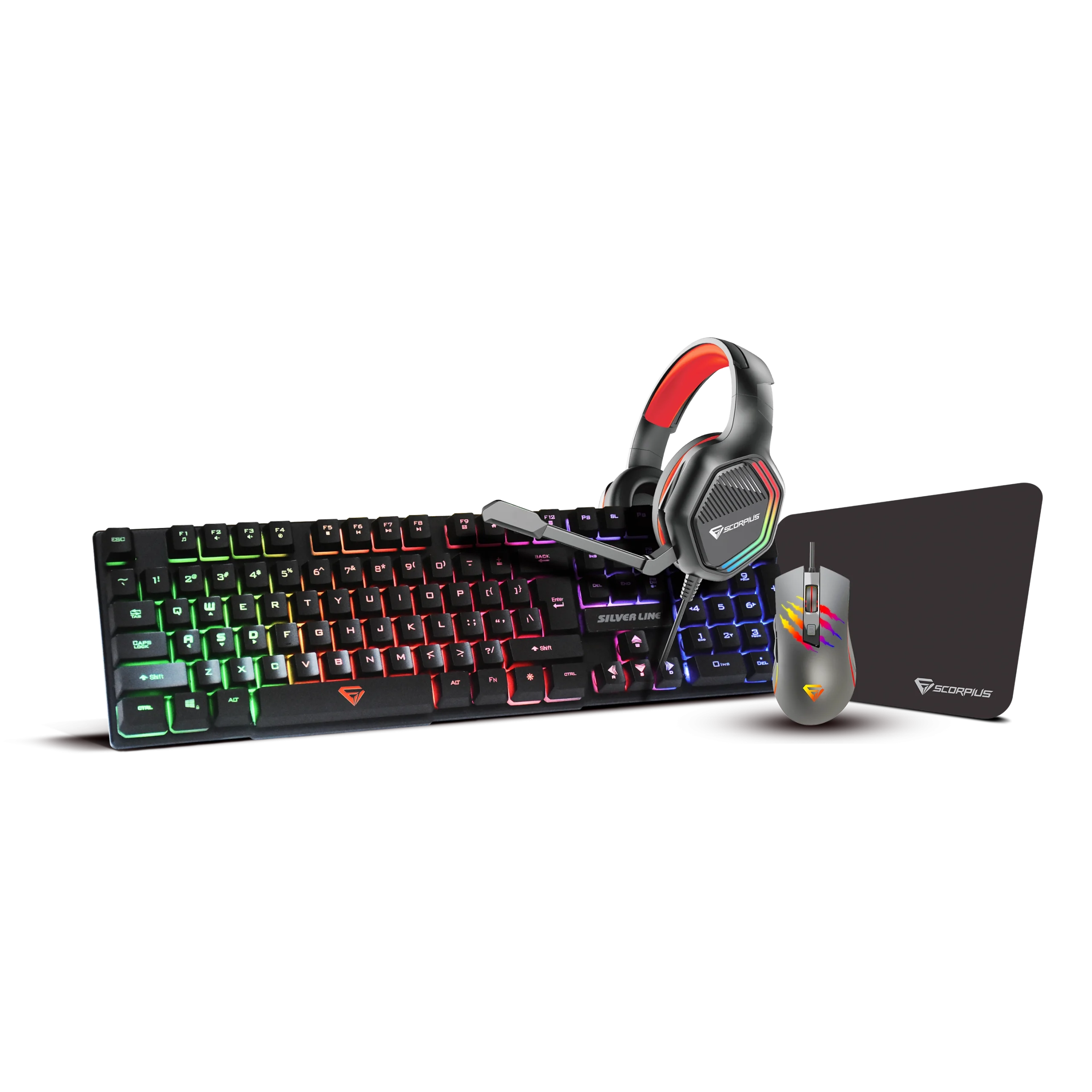 SCORPIUS 4 in 1 Gaming Set
