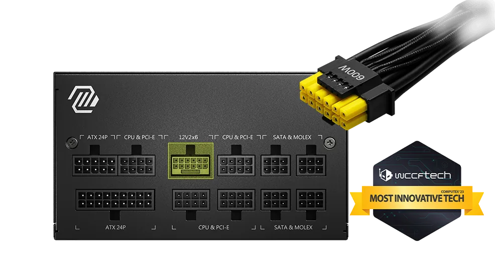 MSI MAG A850GL PCIE5 – תאימות ATX 3.1 ו-PCIe 5.1