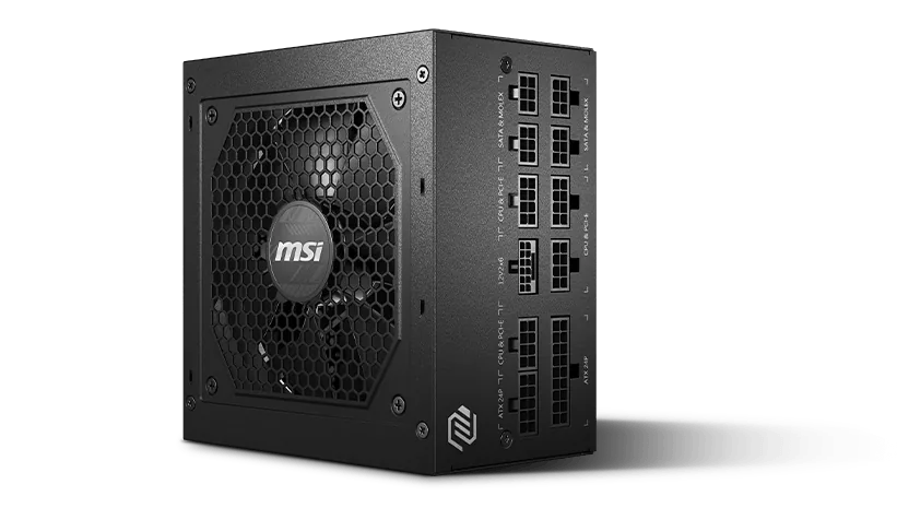 MSI MAG A850GL PCIE5 – מאוורר FDB שקט