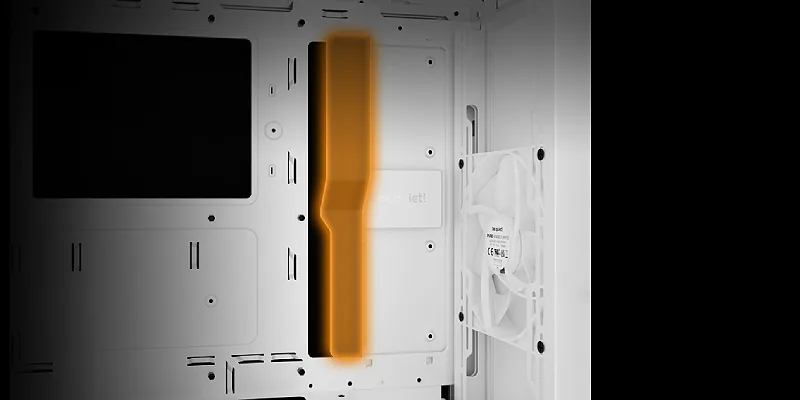 התקנת כרטיס מסך אנכית - Pure Base 501 Airflow White
