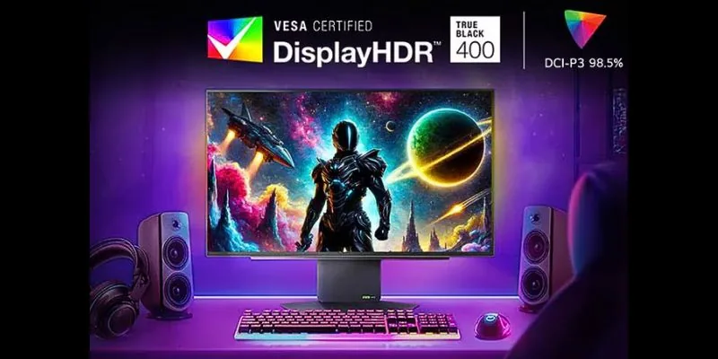 DCI‑P3 color coverage