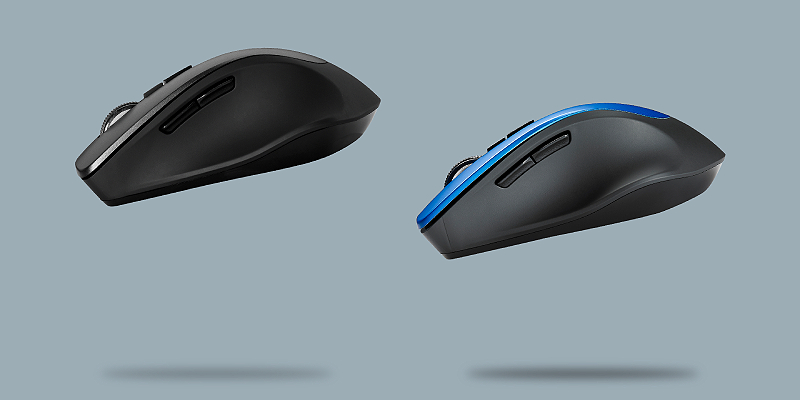 Ergonomic design of the Asus WT425 mouse