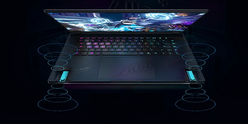 AORUS MASTER 16 שמע Dolby Atmos ו-Dolby Vision