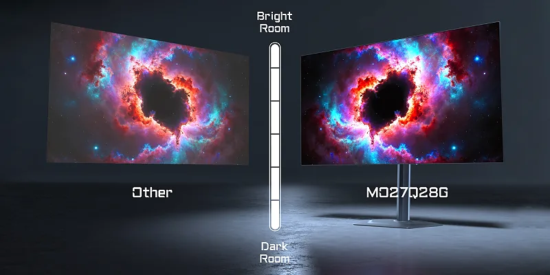 Безрамочный дизайн - Gigabyte MO27Q28G