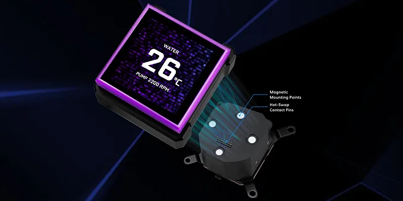 Магнитный Hot‑Swap экран