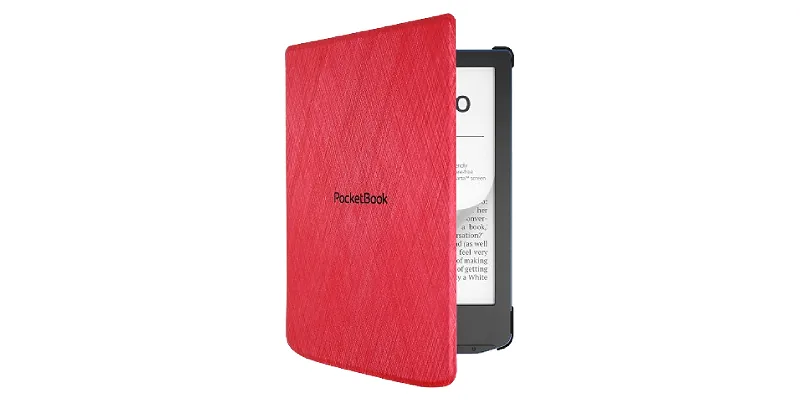 כיסוי PocketBook Cover Shell אדום לדגמי Verse ו‑Verse Pro