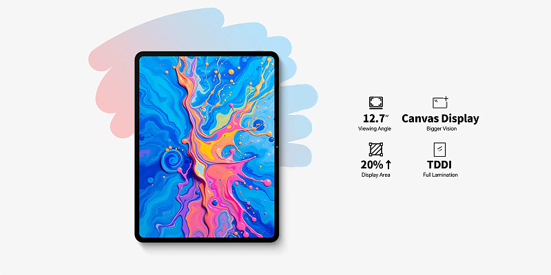 ArtPad Pro Ultra HD display