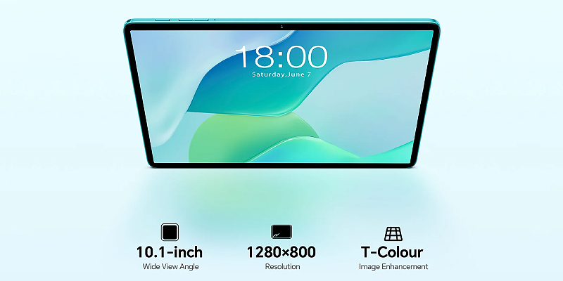 IPS display and T-Colour technology