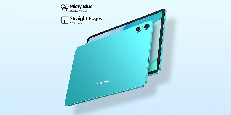 Slim design and narrow bezel