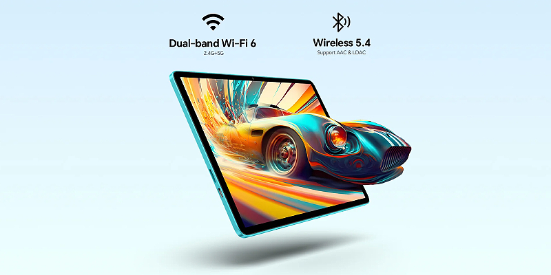 Wi‑Fi 6 and Bluetooth 5.4 with LDAC