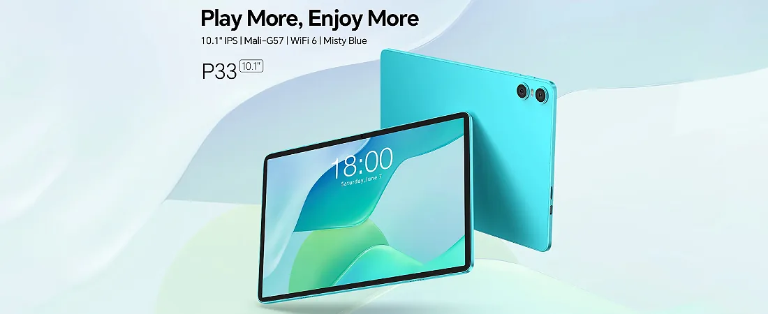 Teclast P33 תצוגה