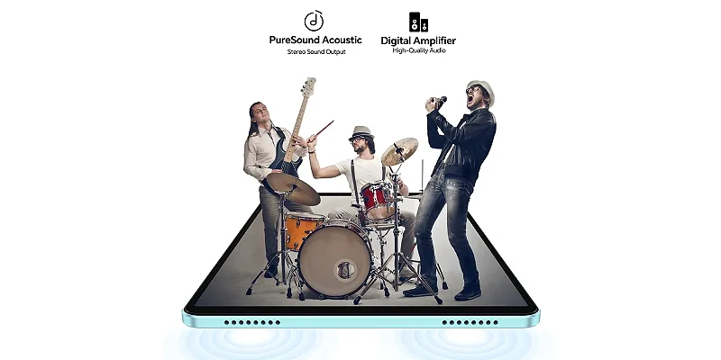 רמקולים סטריאו עם PureSound ושקע 3.5 מ״מ