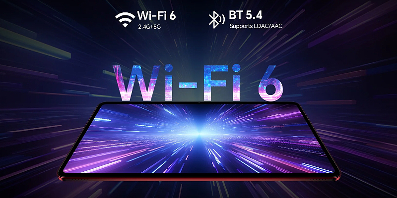 Wi‑Fi 6 and Bluetooth with LDAC