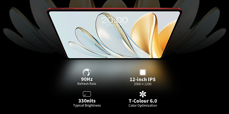 12-inch 90Hz Display